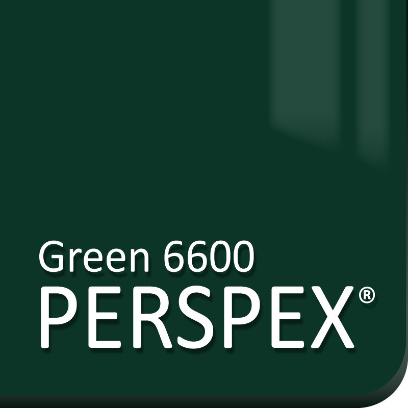 Green Tint Perspex 6600