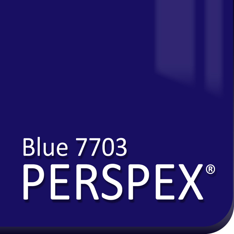 Blue Tint Perspex 7703