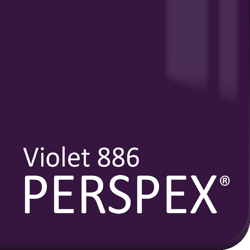 Violet 886 Purple Perspex