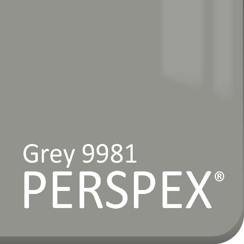 Grey 9981 Perspex 