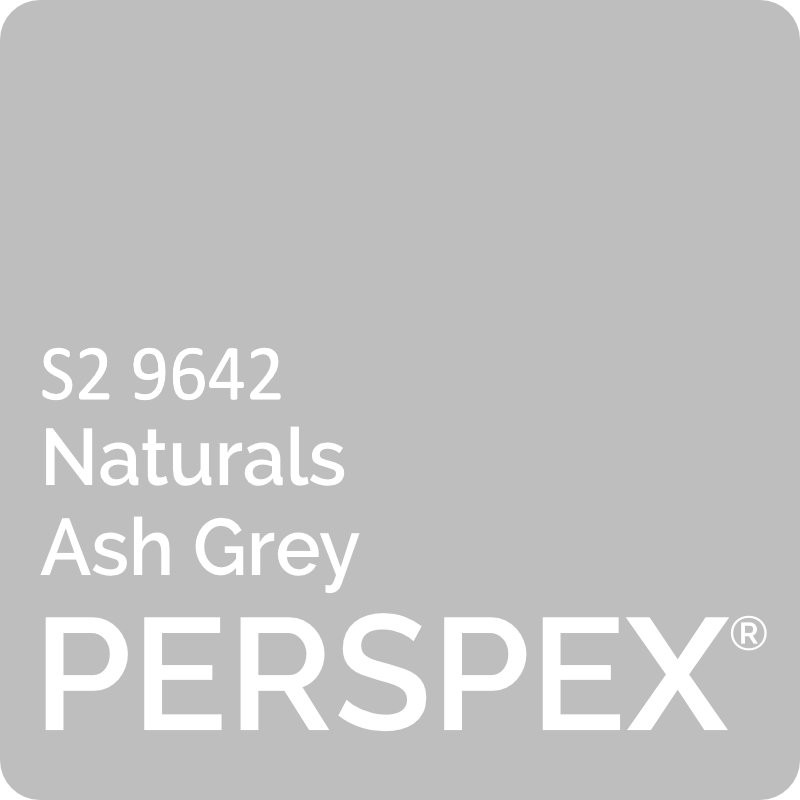 Ash Grey Frost Perspex S2 9642  