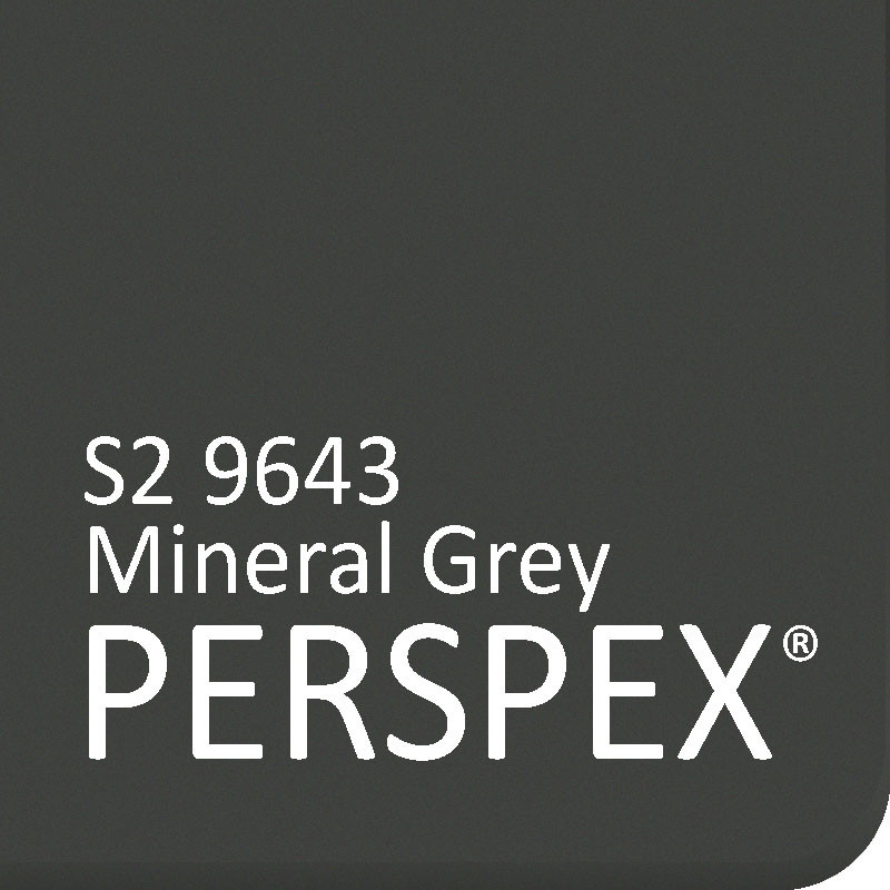 Mineral Grey Frost Perspex S2 9643  
