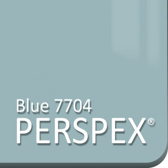 Blue 7704 Perspex