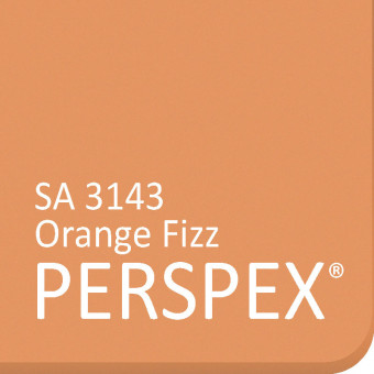 Orange Fizz SA 3143 Frost Perspex