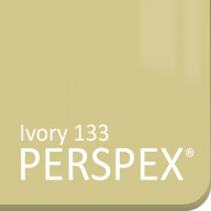 Ivory Gloss Perspex 133