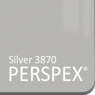 Silver Metallic Perspex 3870