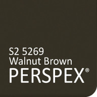 Walnut Brown Frost Perspex S2 5269  