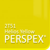 Helios Yellow 2T51 Fluorescent Perspex