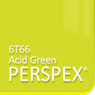 Acid Green Fluorescent Perspex 6t66