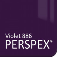 Violet 886 Purple Perspex
