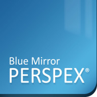 Blue Mirror Perspex
