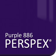 Purple 886 Perspex Tint