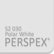 Polar White S2 030 Perspex