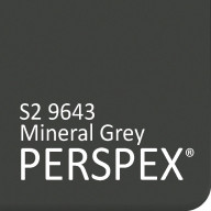 Mineral Grey S2 9643 Perspex