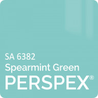 Spearmint Green Gloss Perspex SA 6382