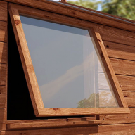 Shed Window Cut to Size